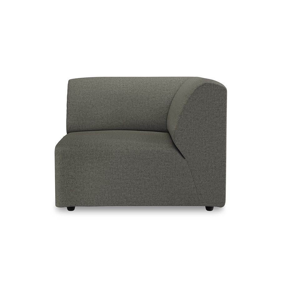 Jax couch: element right end, wander, army green
