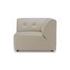 Vint couch: element right, pure, ivory