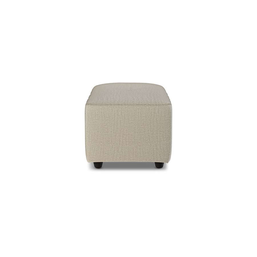 Vint couch: element hocker small, pure, ivory