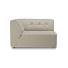Vint couch: element left 1,5-seat, pure, ivory