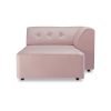 Vint couch: element right divan, wise, blossom
