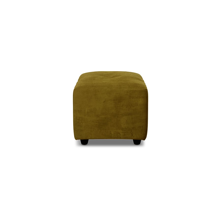 Vint couch: element hocker small, royal velvet, olive