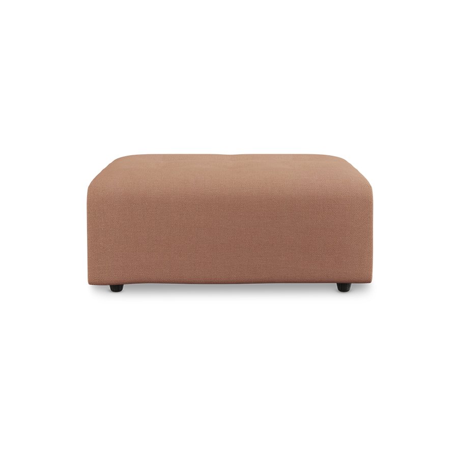 Vint couch: element hocker, linen, dusty rose
