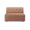 Vint couch: element middle 1,5-seat, dusty rose