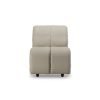 Wave couch: element middle small, pure, ivory