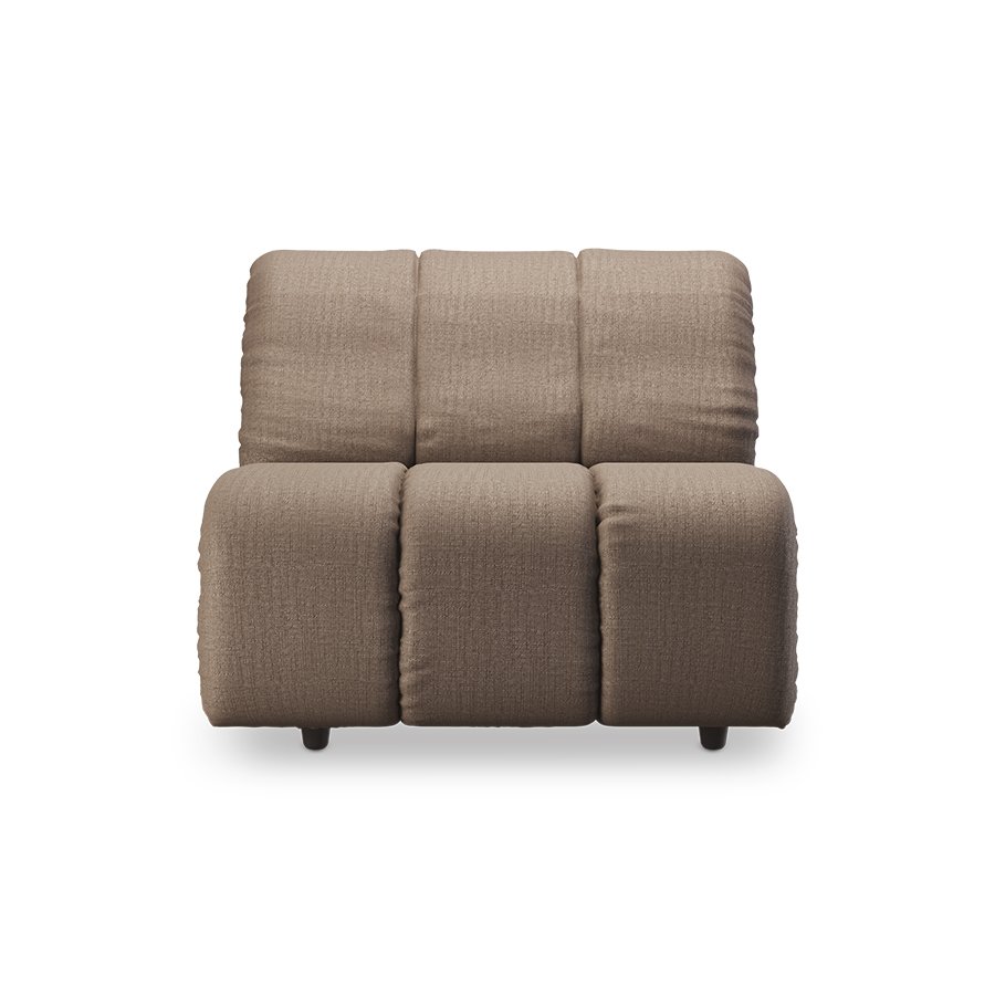 Wave couch: element middle, pure, earth