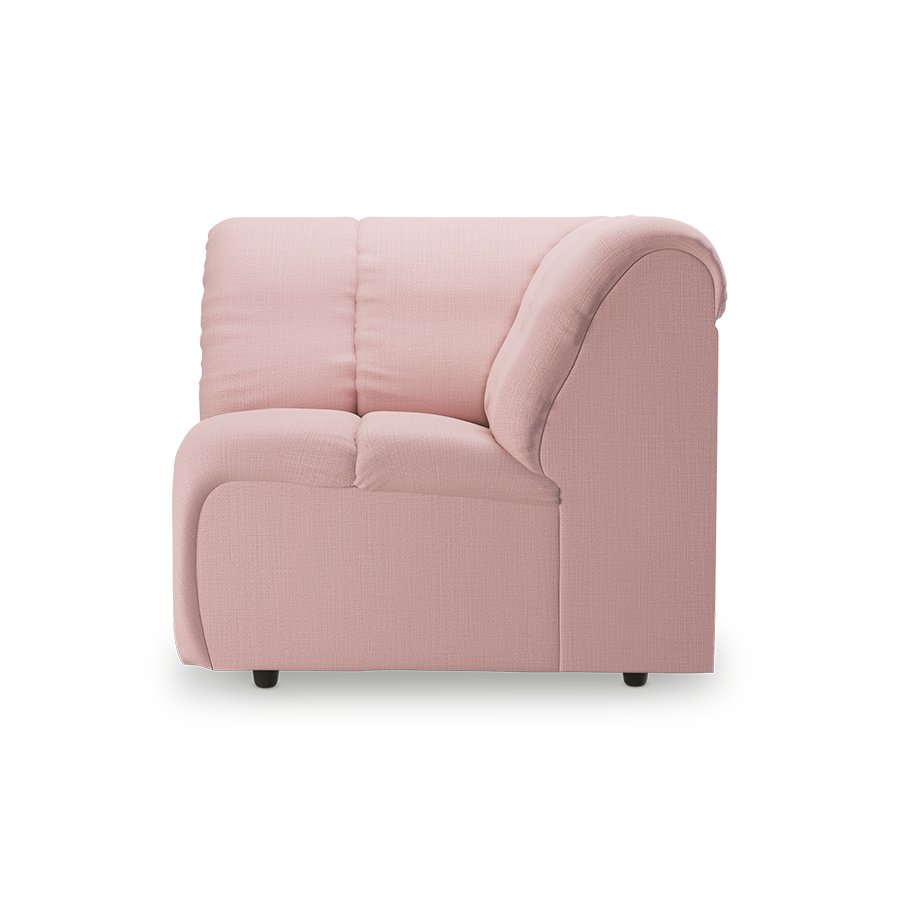 Wave couch: element corner, wise, blossom