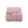 Wave couch: element left low arm, wise, blossom