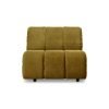 Wave couch: element middle, royal velvet, olive