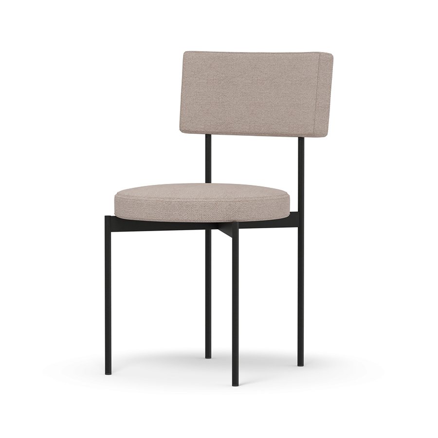 Dining chair black, main line flax, upminster