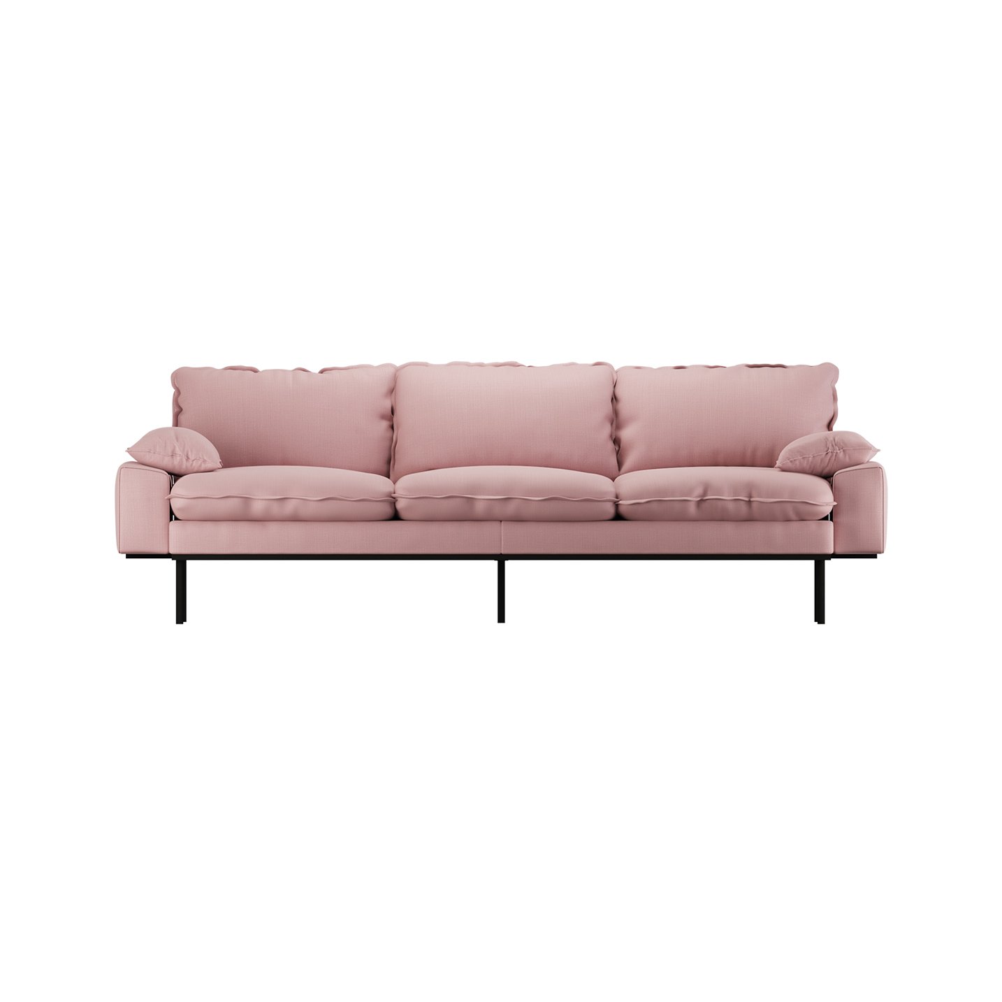 Retro sofa: 4-seats, wise, blossom