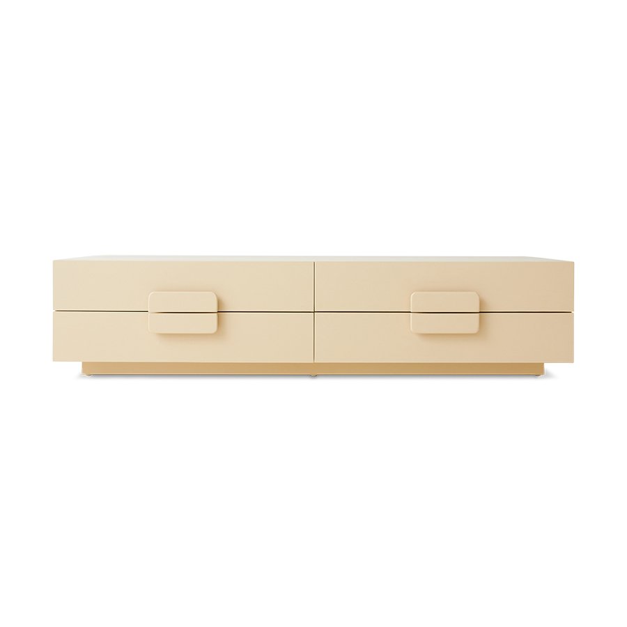 Spacious lowboard cream