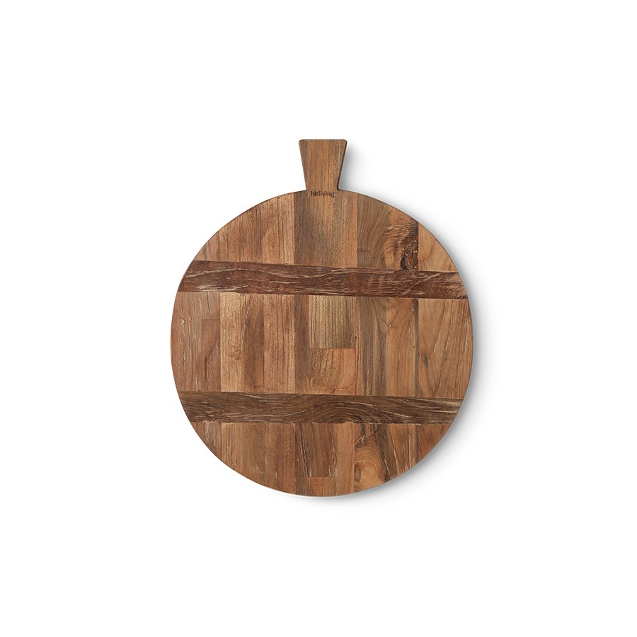 Bread board reclaimed teak medium