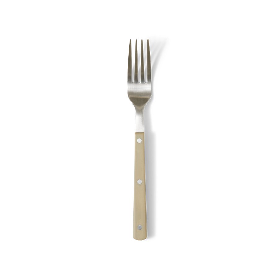 70s cutlery fork olive