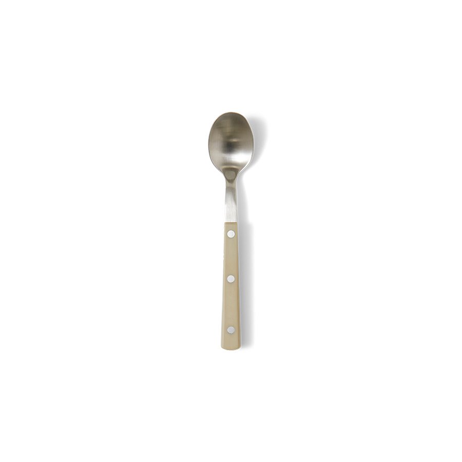 70s cutlery dessert spoon olive