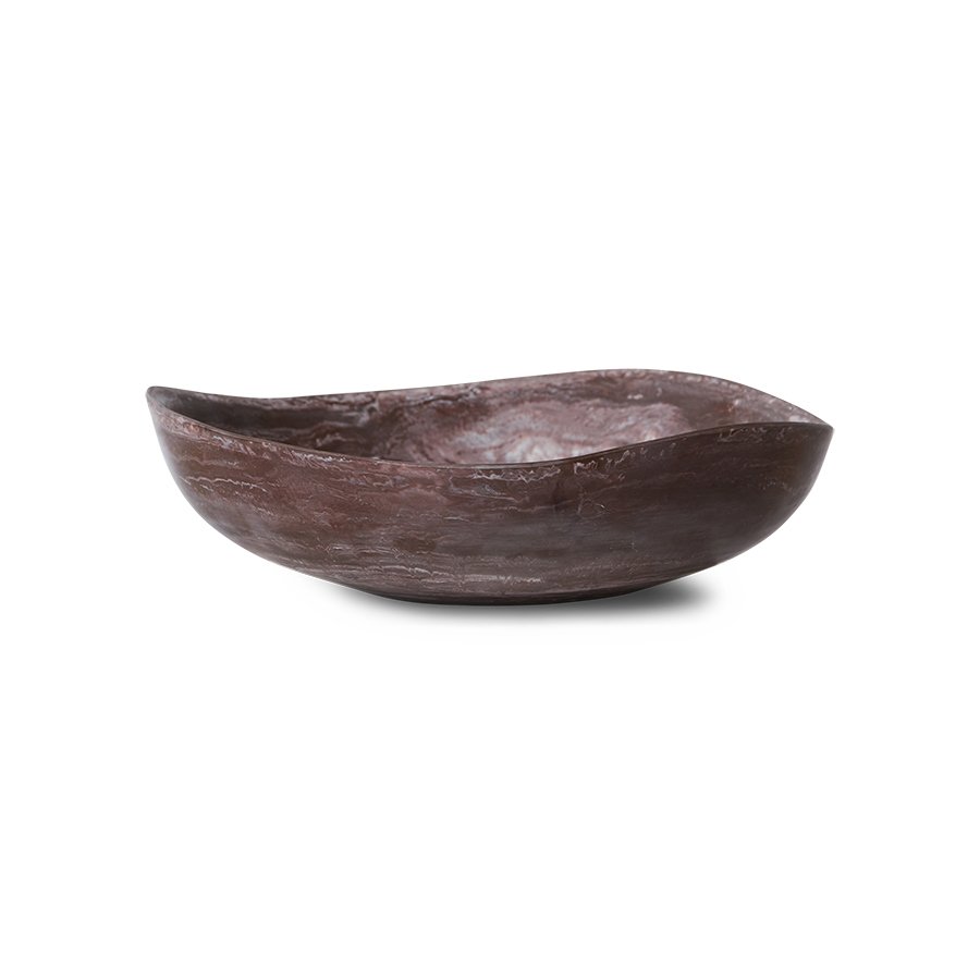 Patio bowl burgundy