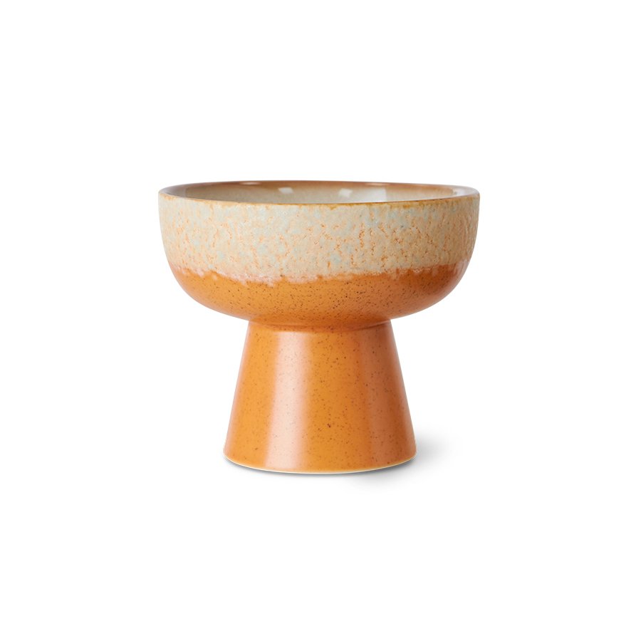 70s ceramics: tapas bowl on base S dunes