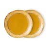 70s ceramics: side plates paradise (set of 2)