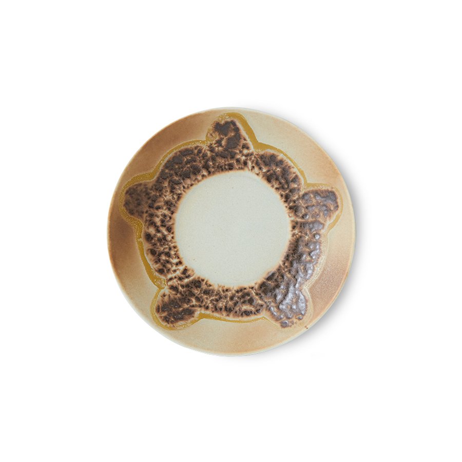 70s ceramics: saucer rocky