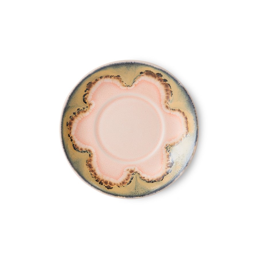 70s ceramics: saucer gem