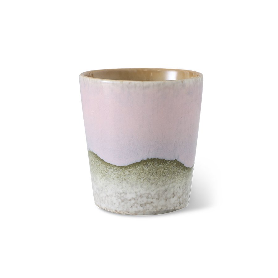 70s ceramics: coffee mug, bramble