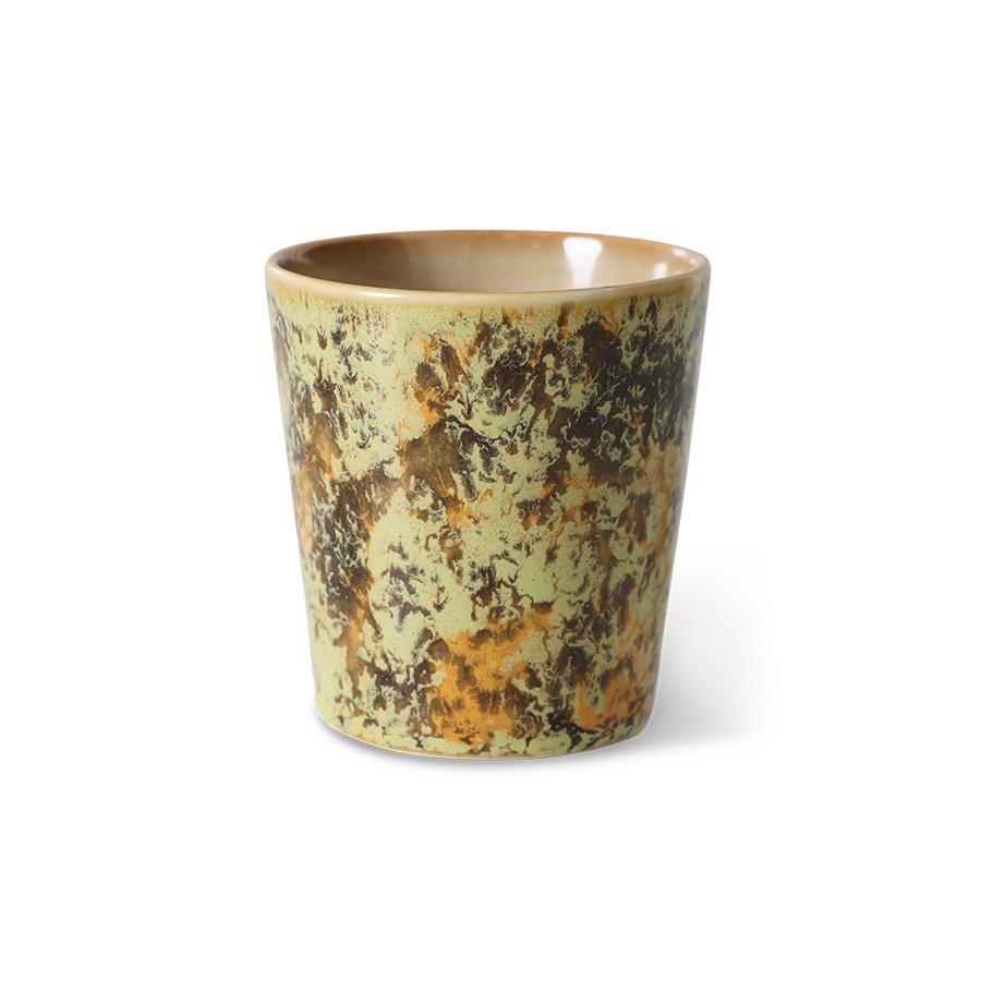 70s ceramics: coffee mug, fjord