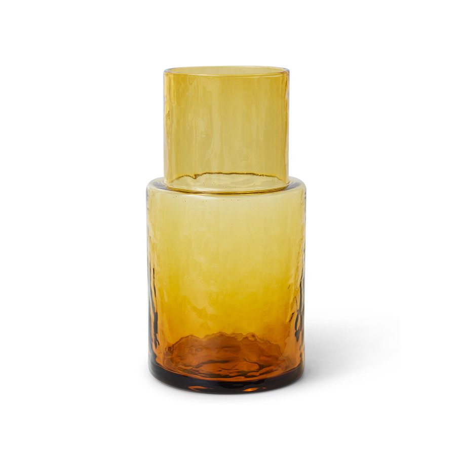 Tube carafe amber