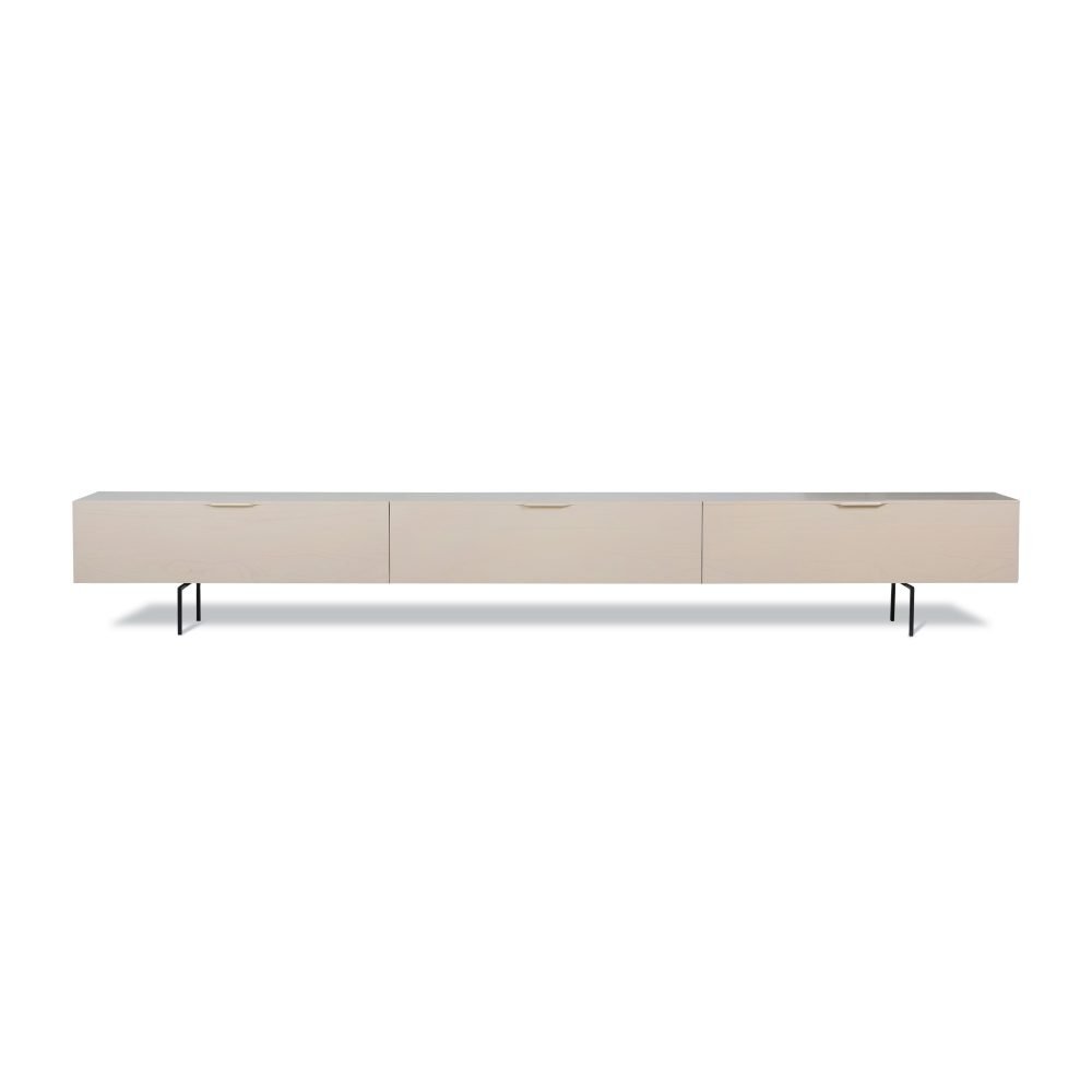 Tv cabinet wood grain 250cm sand