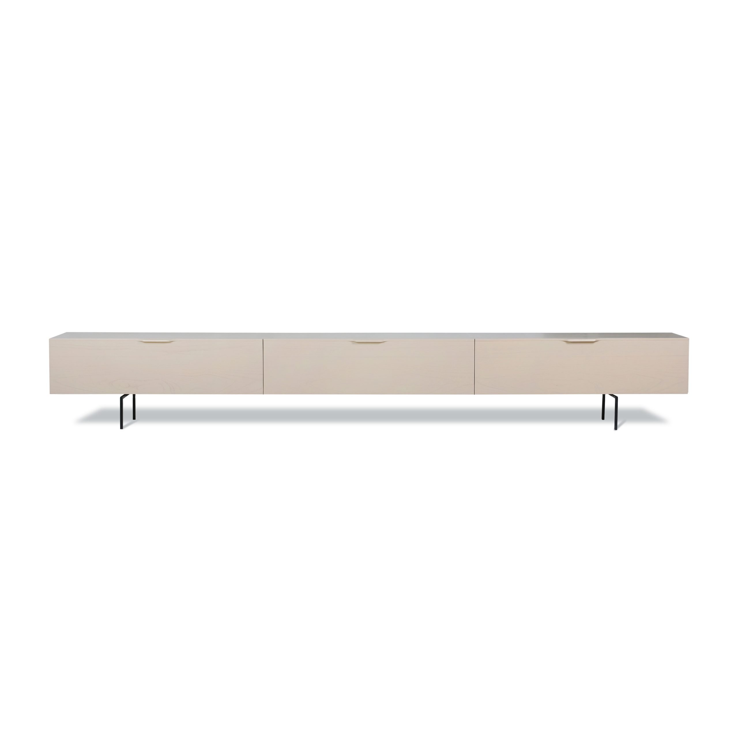 Tv cabinet wood grain 250cm sand