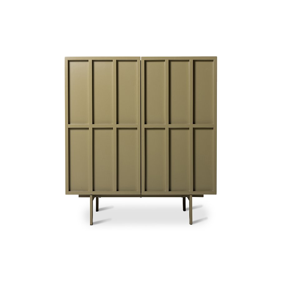 Cupboard, olive green