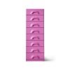 Chest of 8 drawers, urban pink