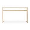 Raffia display console
