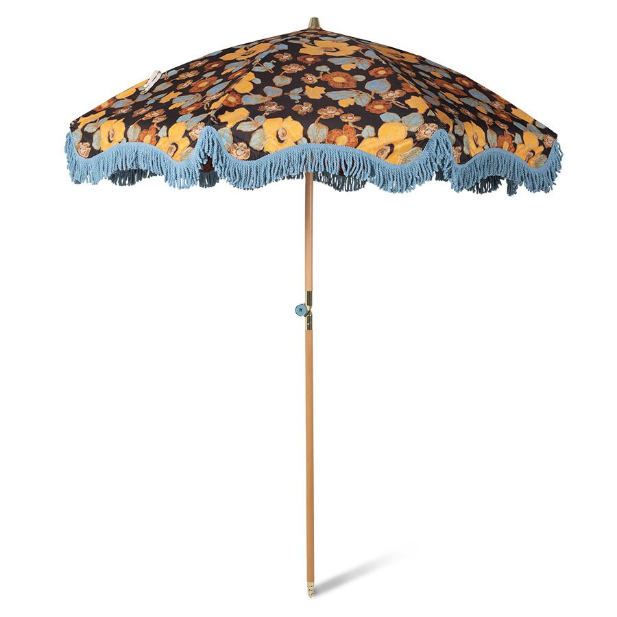 Beach umbrella 'floral energy'