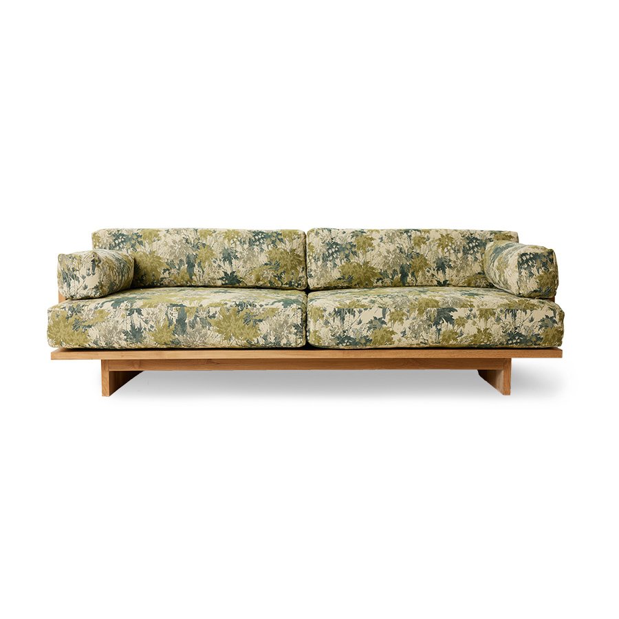 Outdoor sofa teak, Botanical