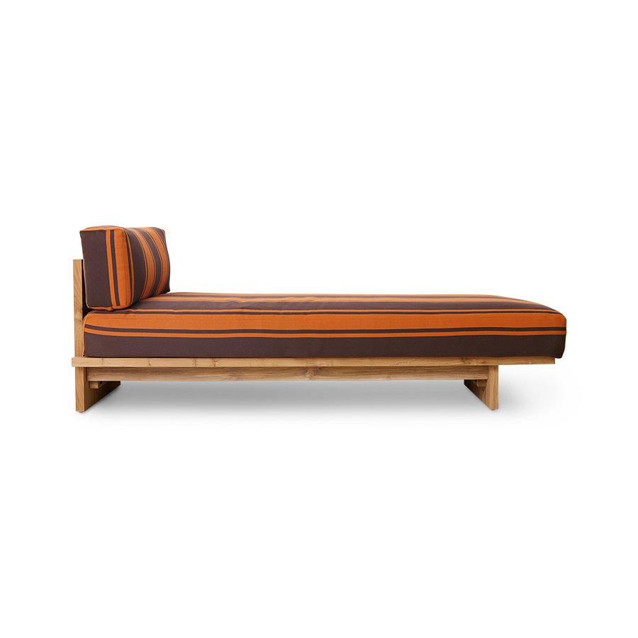Outdoor daybed teak, retro