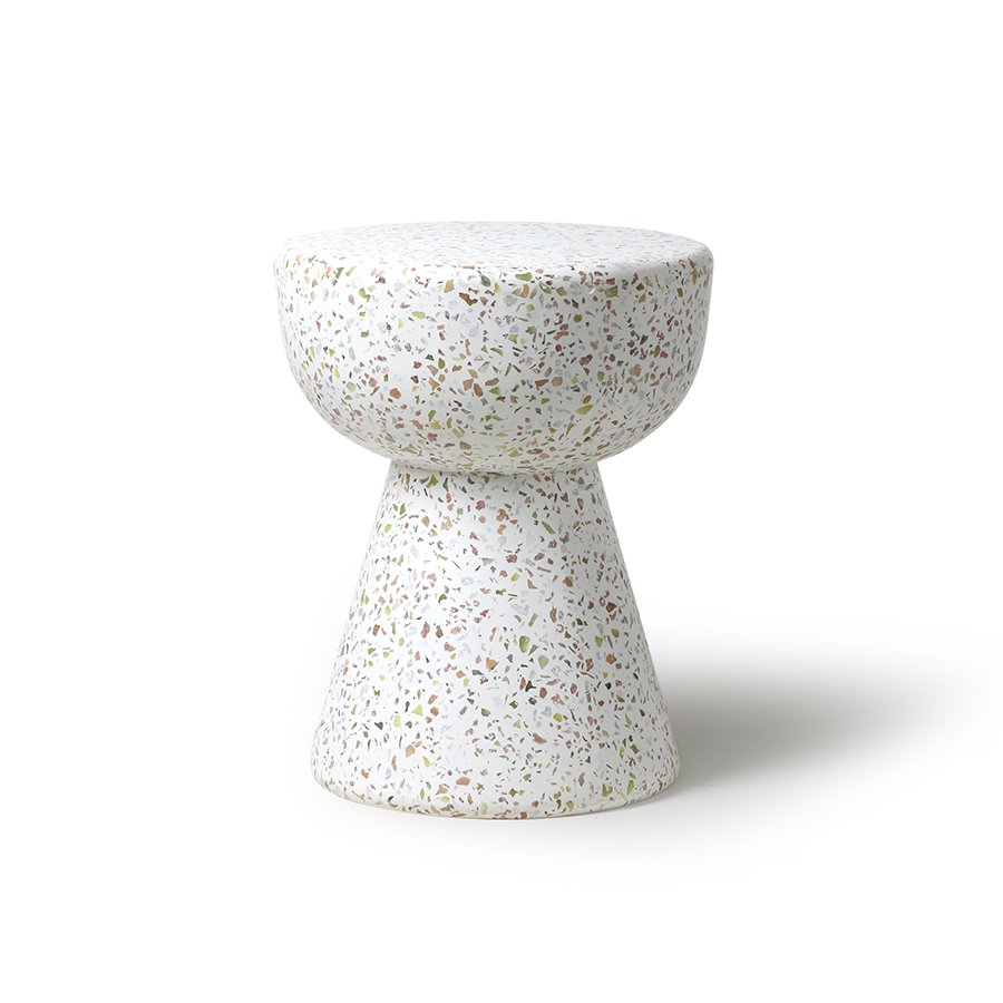 Terrazzo side table