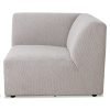 Jax couch: element right corner, sneak, light grey