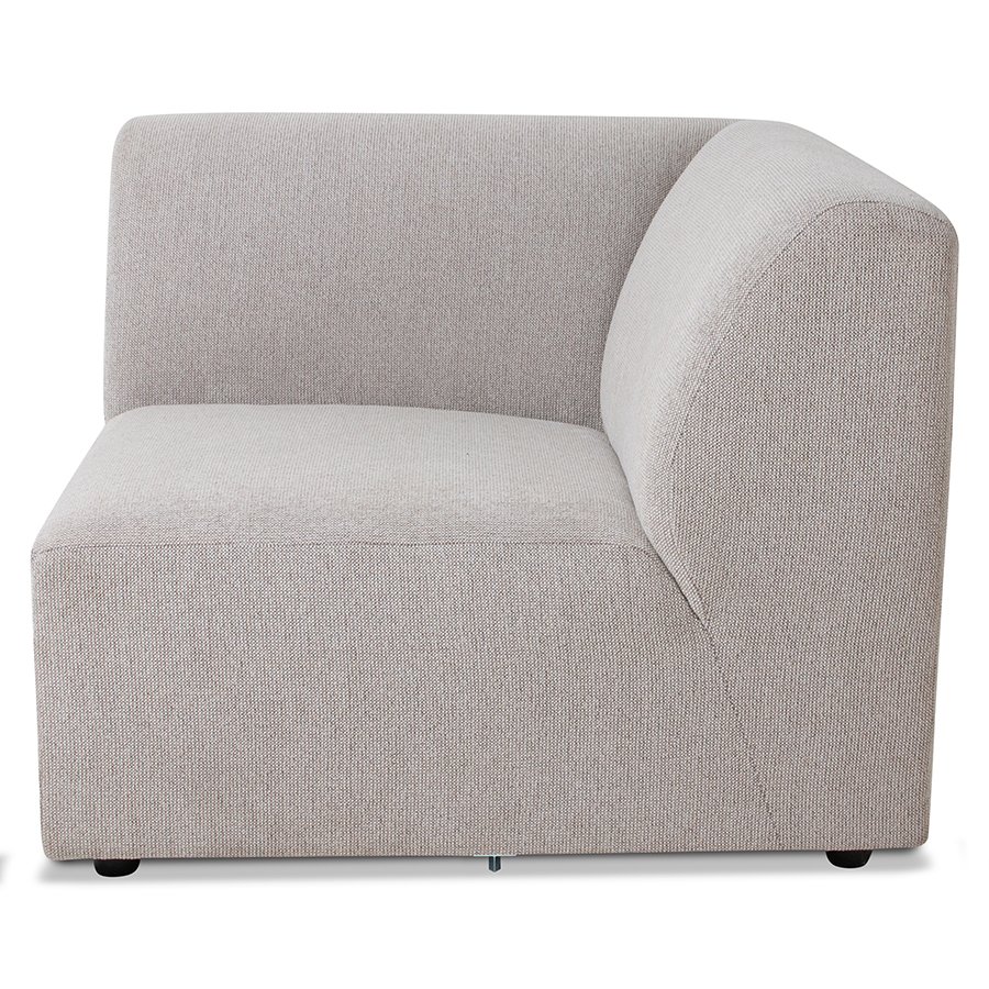Jax couch: element right corner, sneak, light grey