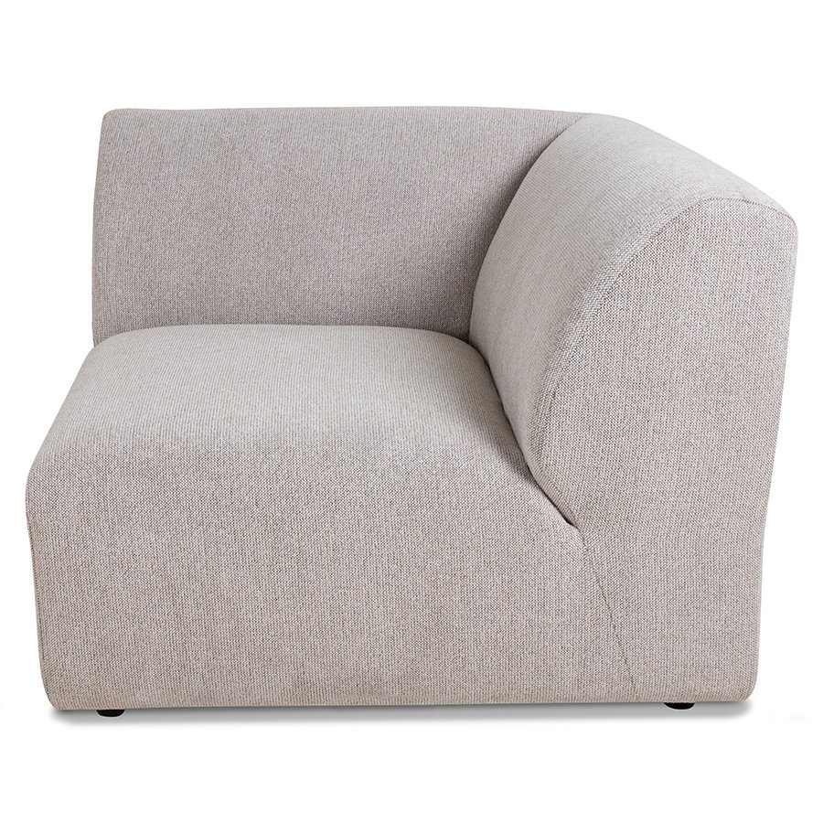 Jax couch: element right end, sneak, light grey