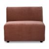 Jax couch: element middle, royal velvet, magnolia