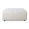 Vint couch: element hocker, boucle, cream