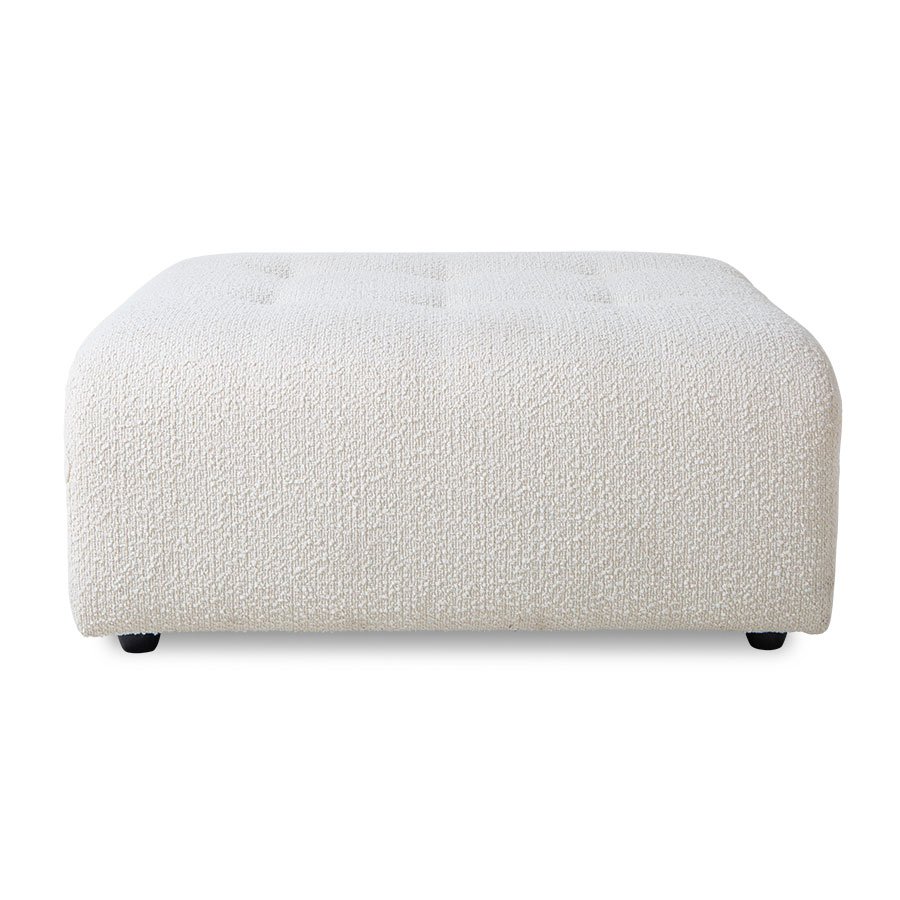Vint couch: element hocker, boucle, cream