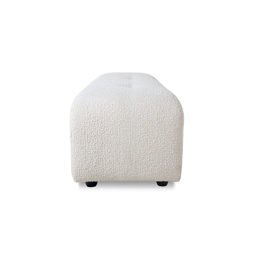 Vint couch: element hocker small, boucle, cream