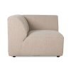 Jax couch: element left corner, boucle, taupe