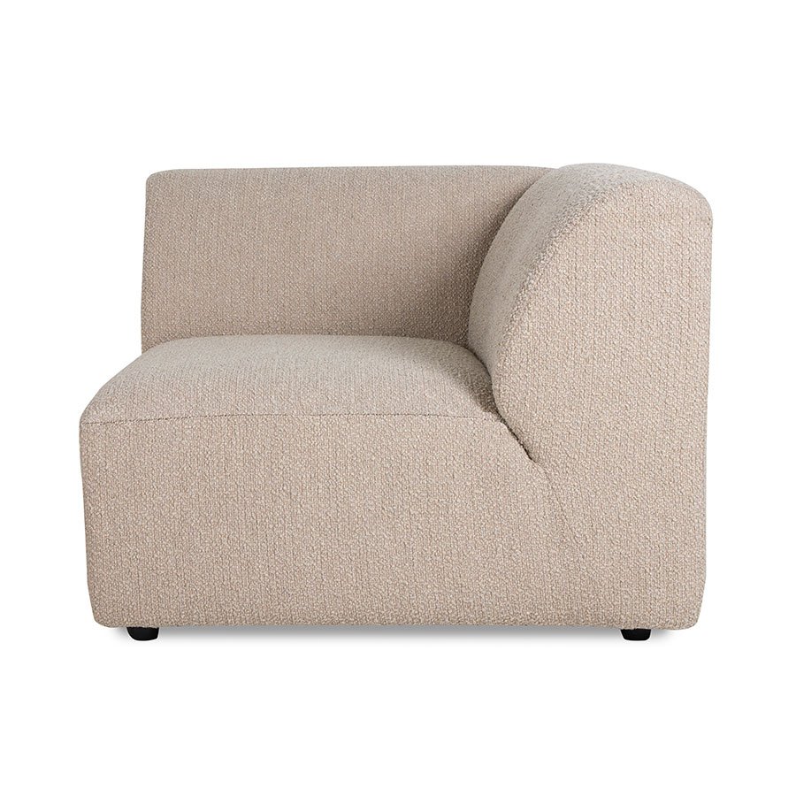 Jax couch: element right corner, boucle, taupe