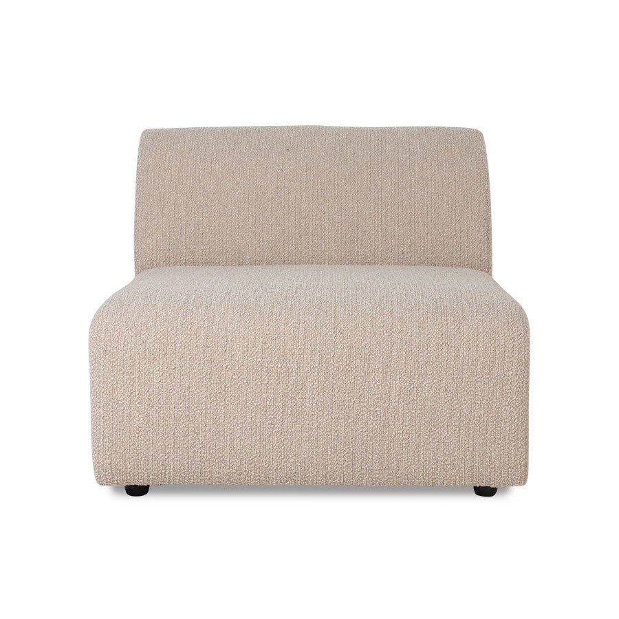 Jax couch: element middle, boucle, taupe