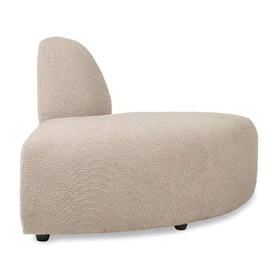 Jax couch: element angle, boucle, taupe