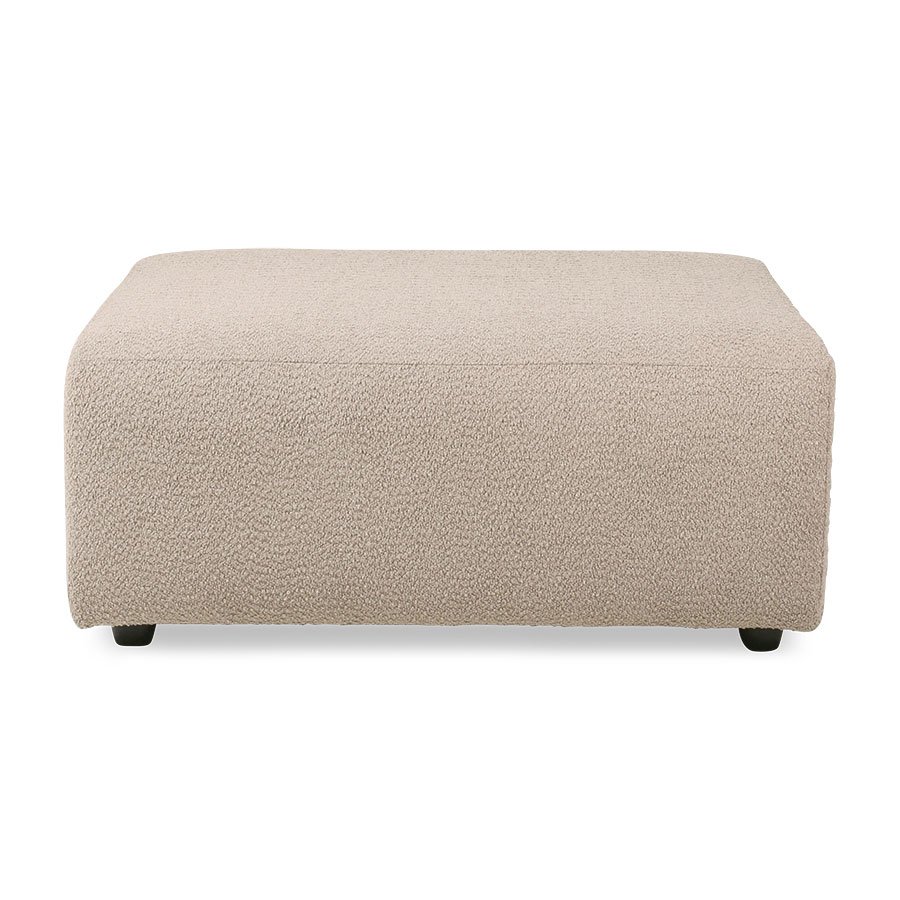 Jax couch: element hocker, boucle, taupe