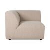 Jax couch: element left end, boucle, taupe