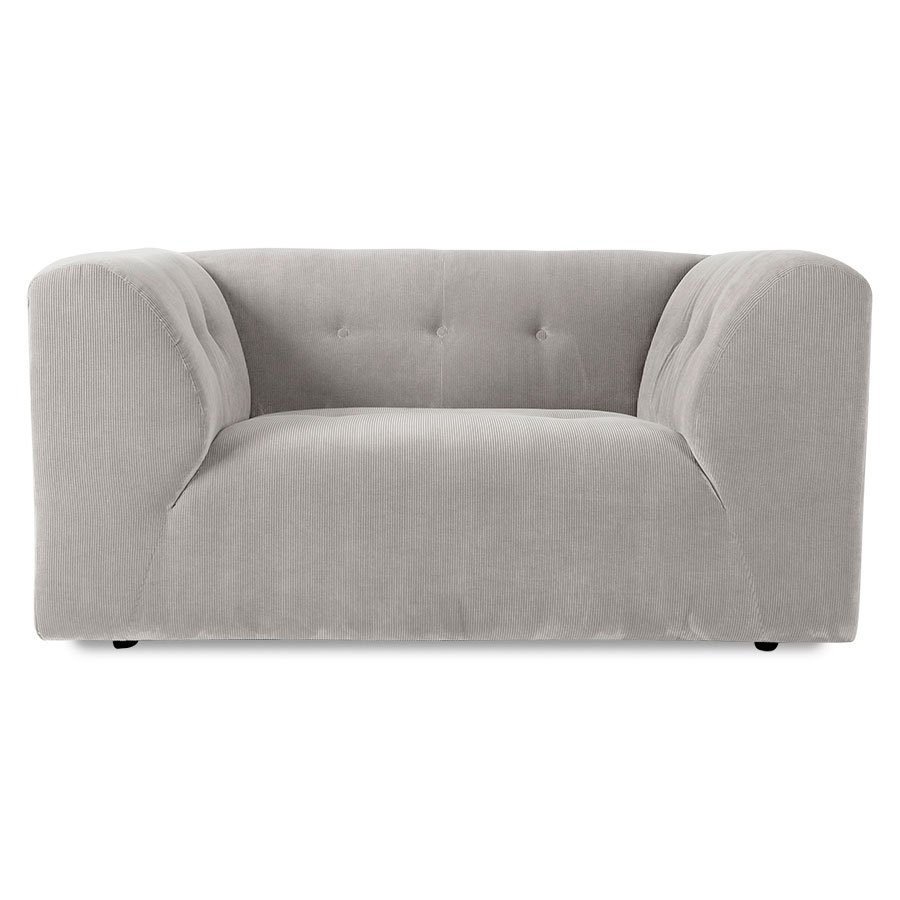 Vint couch: element loveseat, corduroy rib, cream